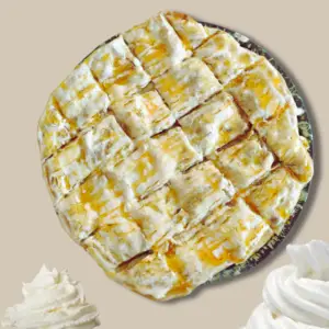 فطيرة سادة قشطة